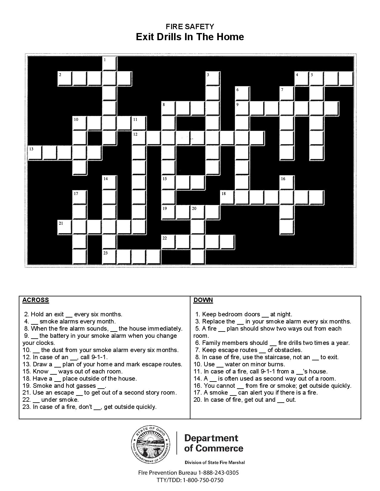 fire Crossword EDITH page 001